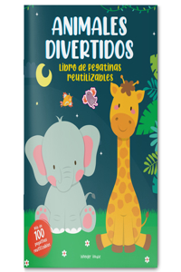 Reusable Sticker Book Animal Fun