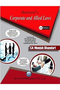 Corporate and Allied Laws by Munish Bhandari
