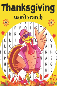 Thanksgiving Word Search