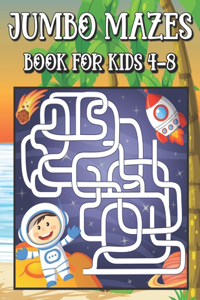 Jumbo Mazes Book for kids 4-8