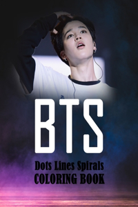 BTS Dots Lines Spirals Coloring Book