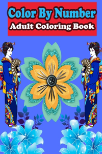 Color By Number Adult Coloring Book