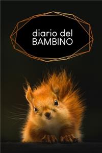 Diario del bambino: Diario del bambino da completare per 1 anno per registrare la crescita del vostro bambino - Motivo: Scoiattolo