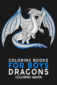 Coloring Books For Boys Dragons