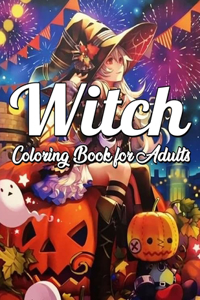 Witch Coloring Book for Adults