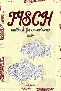 Malbuch für Erwachsene - Entspannen - Tiere - Fisch