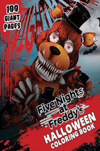 Five nights at Freddy's Halloween Coloring Book