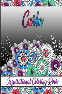 Carla Inspirational Coloring Book