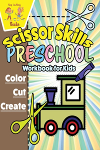 Scissor Skills Preschool Workbook for Kids