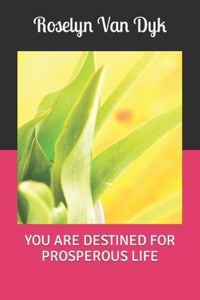 You Are Destined for Prosperous Life