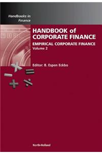 Handbook of Empirical Corporate Finance