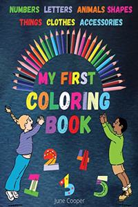 My First Coloring Book