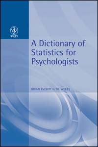 Dictionary of Statistics for Psychologists