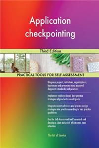 Application checkpointing Third Edition