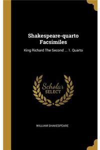 Shakespeare-quarto Facsimiles