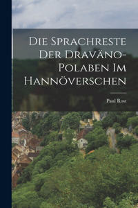 Sprachreste Der Draväno-Polaben Im Hannöverschen