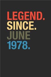 Legend Since June 1978