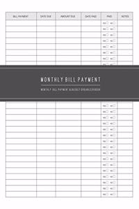 Monthly Bill Payment & Organizer