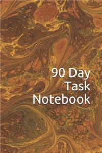 90 Day Task Notebook