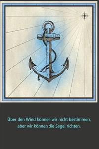 Über den Wind können wir nicht bestimmen, aber wir können die Segel richten.