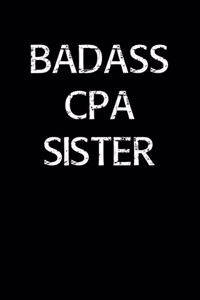 Badass Cpa Sister