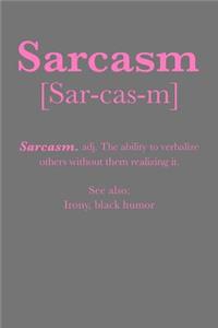 Sarcasm Sar-cas-m