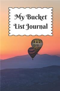 My Bucket List Journal