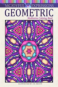 Geometric Meditative Color Book