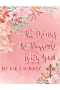 All Things Are Possible with God Matthew 19