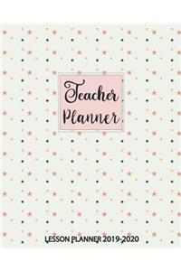 Teacher Planner Lesson Planner 2019-2020