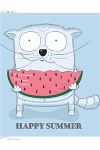 Happy Summer Notebook
