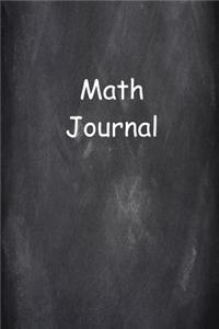 Math Journal Lined Journal Pages