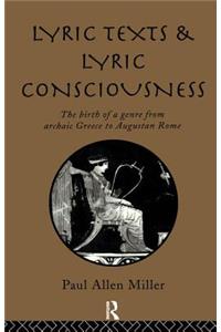 Lyric Texts & Consciousness