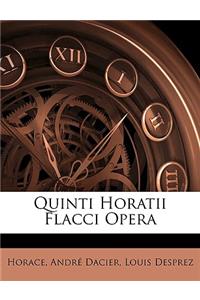 Quinti Horatii Flacci Opera