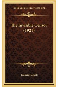 The Invisible Censor (1921)