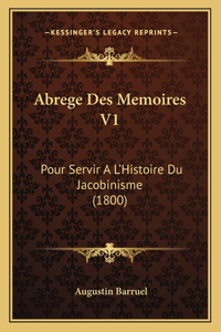 Abrege Des Memoires V1