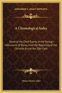 A Chronological Index