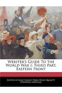 Webster's Guide to the World War I