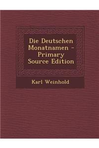 Die Deutschen Monatnamen