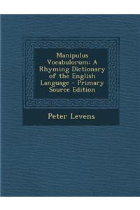 Manipulus Vocabulorum