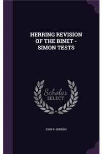 Herring Revision of the Binet - Simon Tests