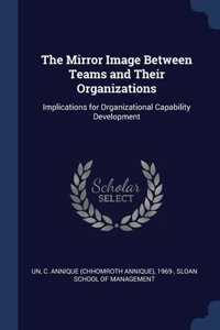The Mirror Image Between Teams and Their Organizations