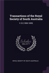 Transactions of the Royal Society of South Australia