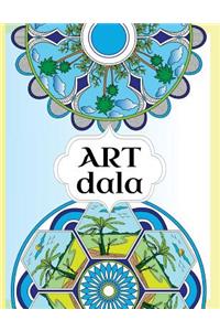 Artdala adult coloring mandala book