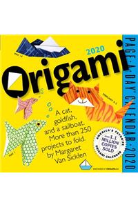Origami Page-A-Day Calendar 2020