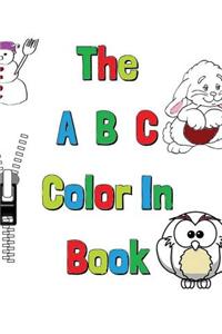 The ABC Color in Book: Color and Learn