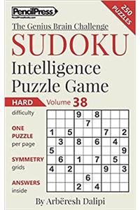 Sudoku Puzzle Books Volume 38. Hard. Sudoku Intelligence Puzzle Game