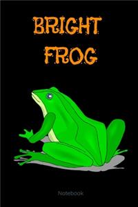 Bright Frog Composition Notebook