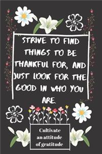Good Days Start With Gratitude