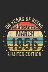 Born March 1956 Limited Edition Bday Gifts